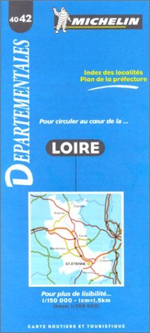 Full Download Michelin Map 4042: Loire (Michelin Departmental Maps) - Various file in ePub