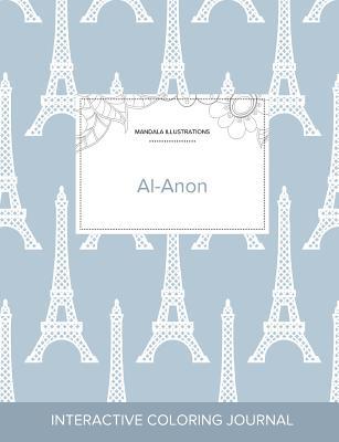 Read Adult Coloring Journal: Al-Anon (Mandala Illustrations, Eiffel Tower) - Courtney Wegner | ePub