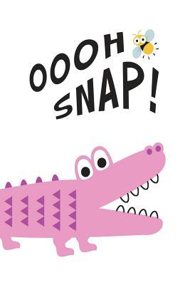 Download Oooh Snap!: Cute Crocodile & Bug Notebook for Kids (6x9 Pink Gator College Ruled) -  file in ePub