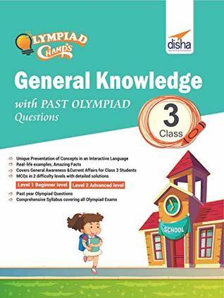 Download Olympiad Champs General Knowledge Class 3 with Past Olympiad Questions - Disha Experts | PDF