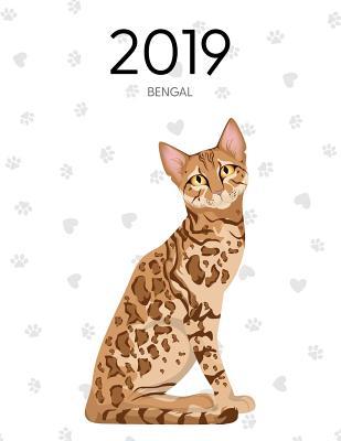 Download 2019 Bengal: Cat Dated Weekly Planner with to Do Notes & Cat Quotes - Bengal -  file in ePub