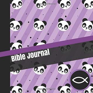 Read Online Bible Journal: Teen Girls Daily Bible Reading and Prayer Notebook with Cute Purple and Black Pandas Cover - Currant Lane | ePub