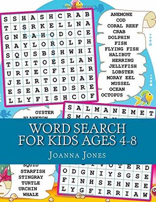 Full Download Word Search For Kids Ages 4-8 (Word Search Activities Workbooks 4-8 year olds) - Joanna Jones file in PDF