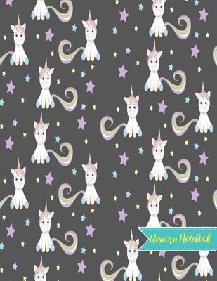 Read Online Unicorn Notebook: Cute Kawaii Journal and Diary Large 8.5 x 11 Matte Cover with Blank Lined Ruled White Paper Interior - Perfect for School, Gifts for Kids (Girls and Boys), Party Favors for Birthday, Activity Book for Arts and Crafts - Madelynn Fleming file in ePub