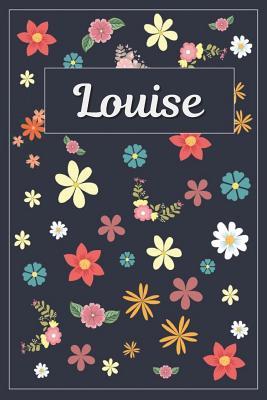 Download Louise: Lined Writing Notebook with Personalized Name 120 Pages 6x9 Flowers -  file in ePub