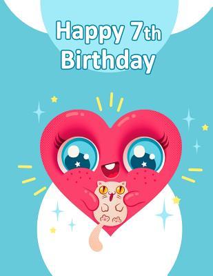 Download Happy 7th Birthday: Super Cute Sketch Book for Kids. Perfect for Doodling, Drawing and Sketching. Way Better Than a Birthday Card! - Black River Art | PDF